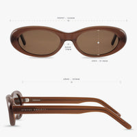 Dopamine Sunglasses | Brown