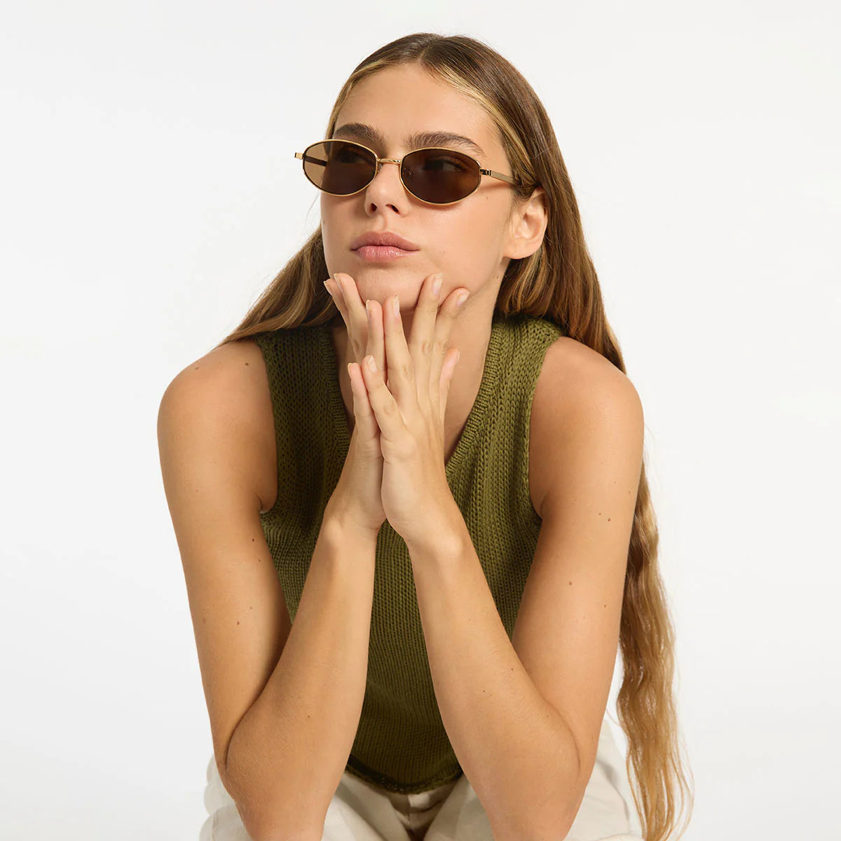 Enigma Sunglasses | Gold