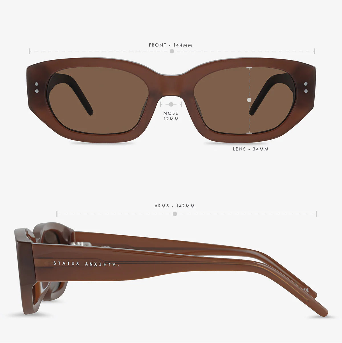 Luna Sunglasses | Brown