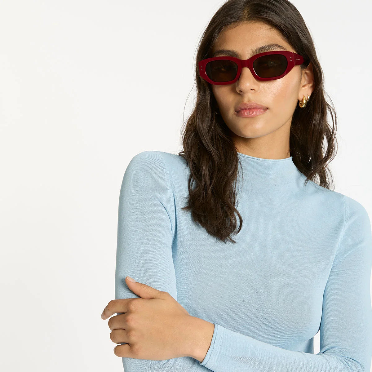Luna Sunglasses | Cherry