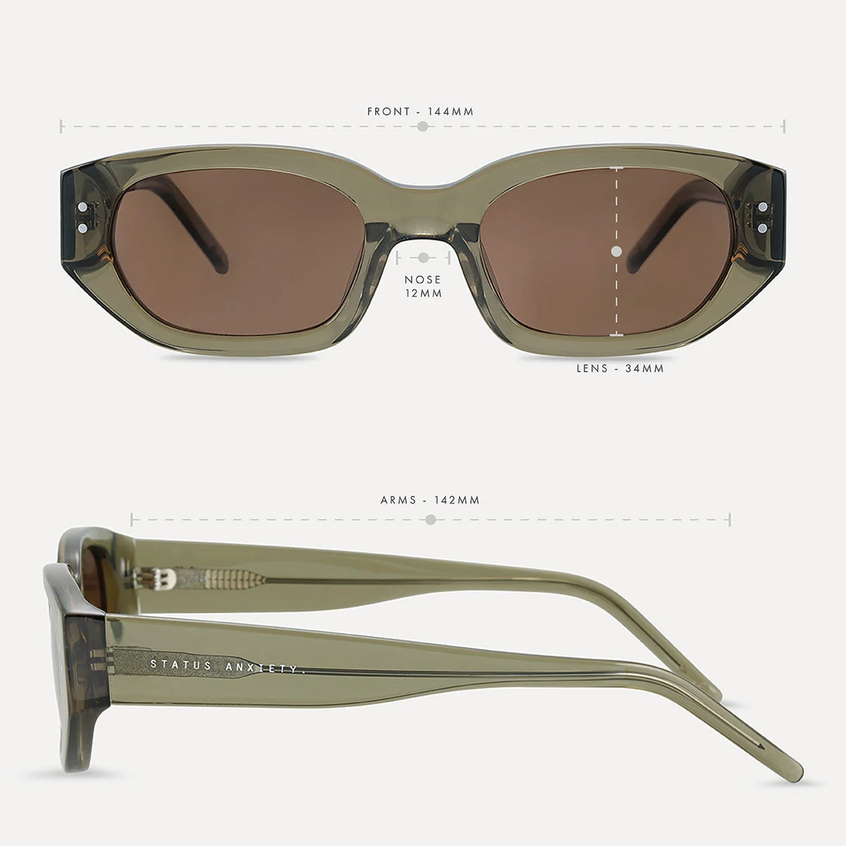 Luna Sunglasses | Moss