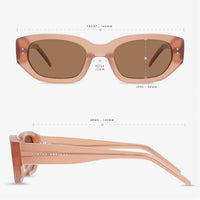 Luna Sunglasses | Rose