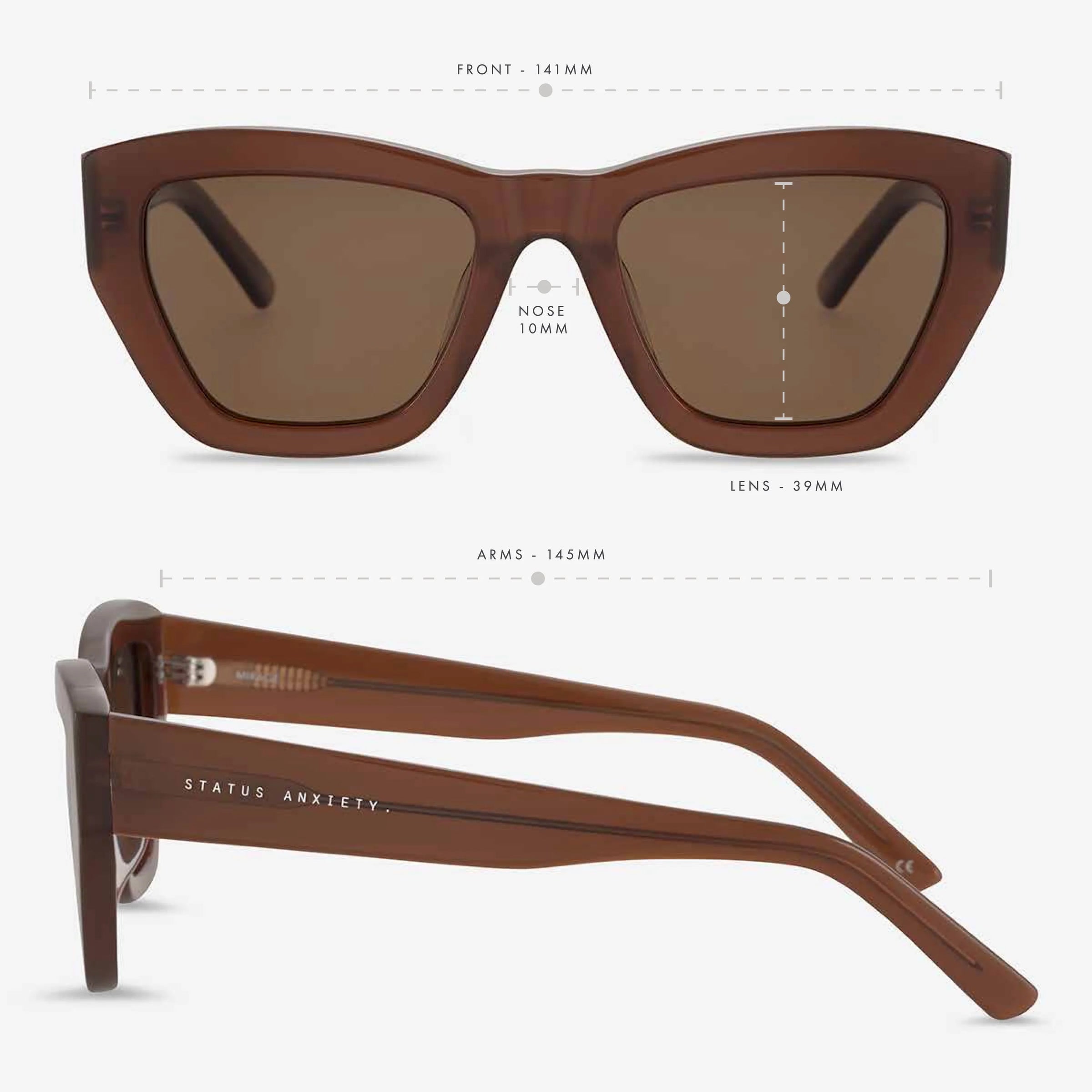 Mirage Sunglasses | Brown