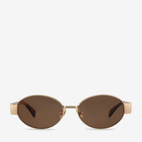 Spherical Sunglasses | Gold