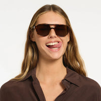 Subliminal Sunglasses | Brown Tort