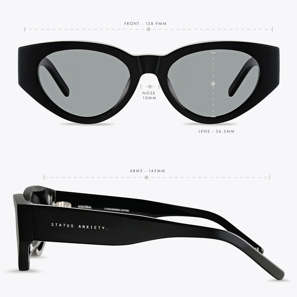 Visceral Sunglasses | Black