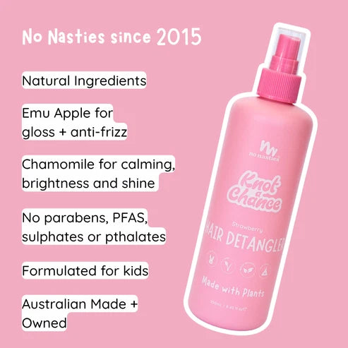 Natural Plant Based Hair Detangler in Strawberry | 250ml