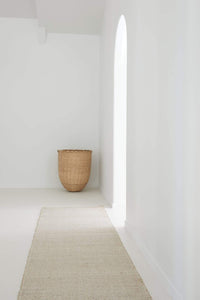 Lahari Jute Floor Runner | Bone
