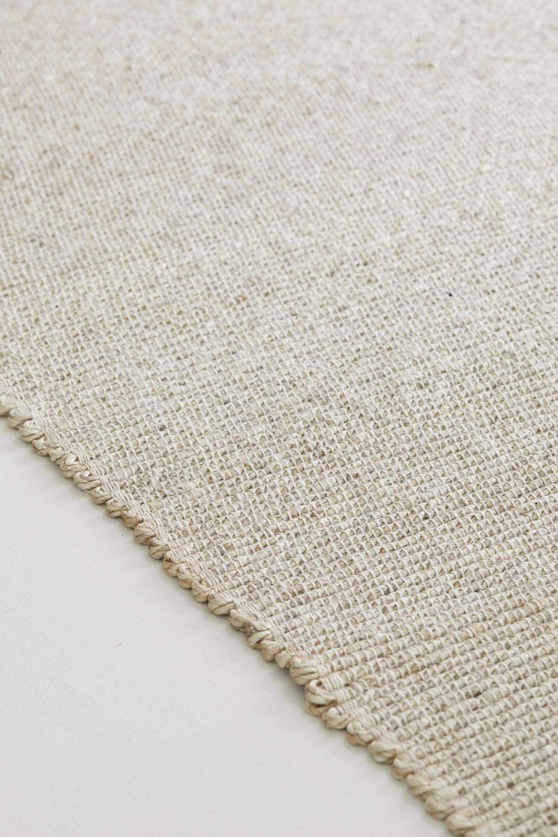 Lahari Jute Floor Runner | Bone