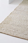 Lahari Jute Floor Runner | Bone