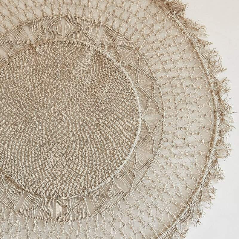 Small Mandala  Jute Wall Hanging 65cm