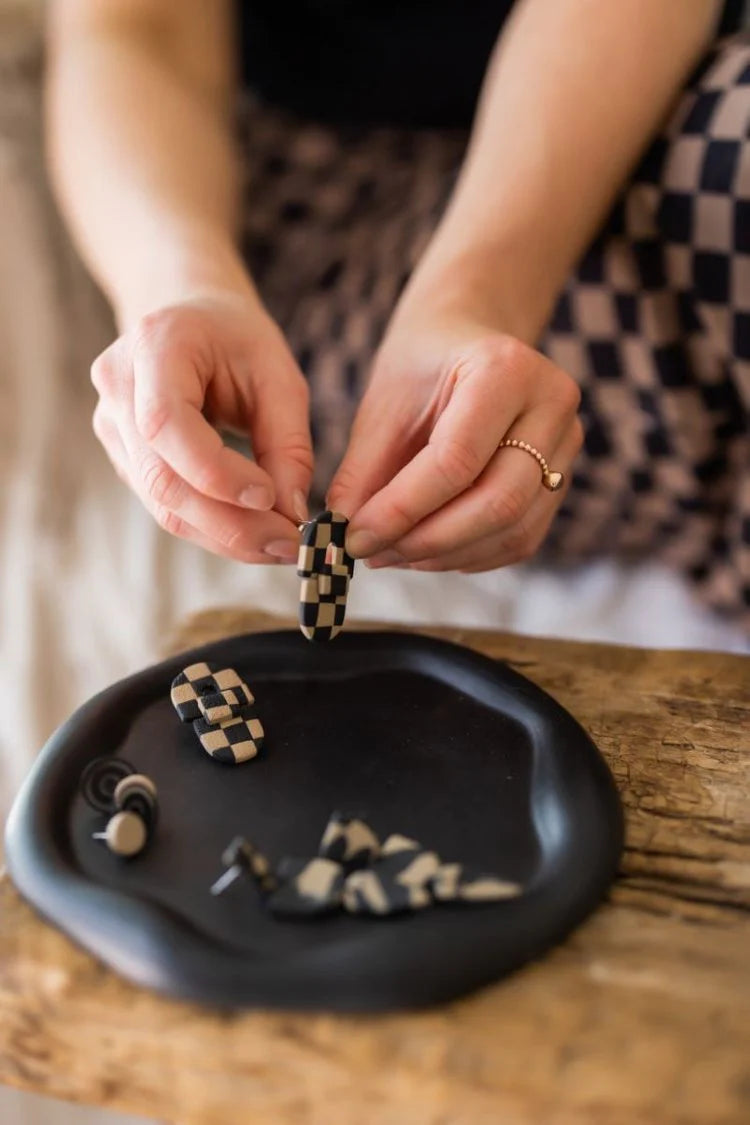 Round Wave Trinket Dish