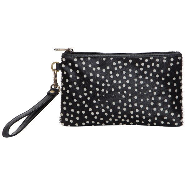 Toronto Small Cowhide Clutch