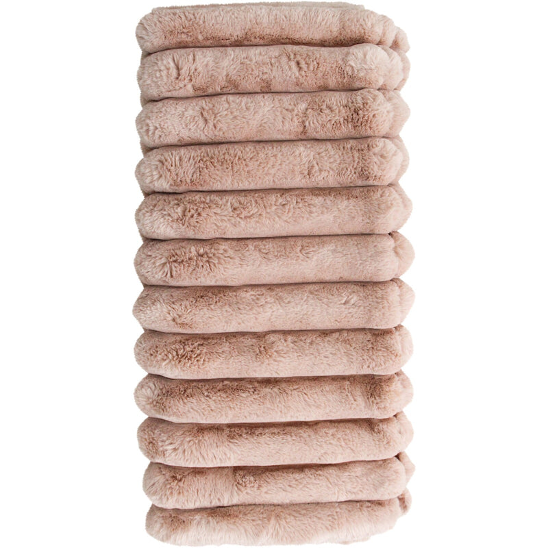 Throw Puffer Faux Fur