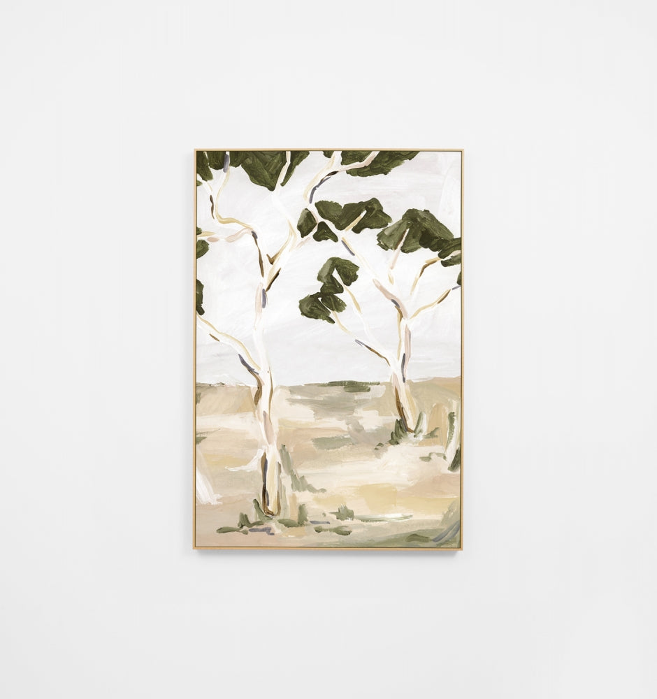 Twin Gums Natural Canvas Print
