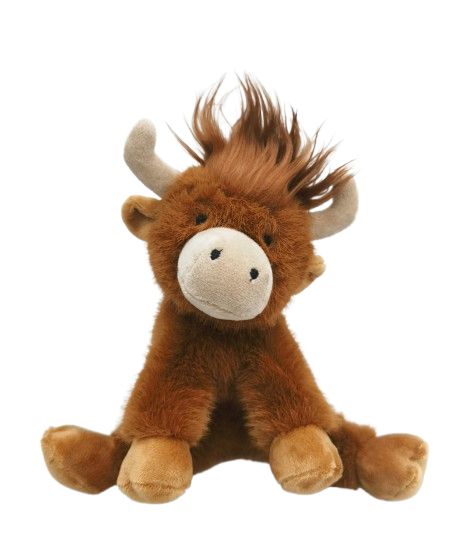 Highland Cow Toy Brown