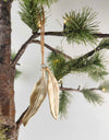 Eucalyptus Leaves Hanging Decoration Gold