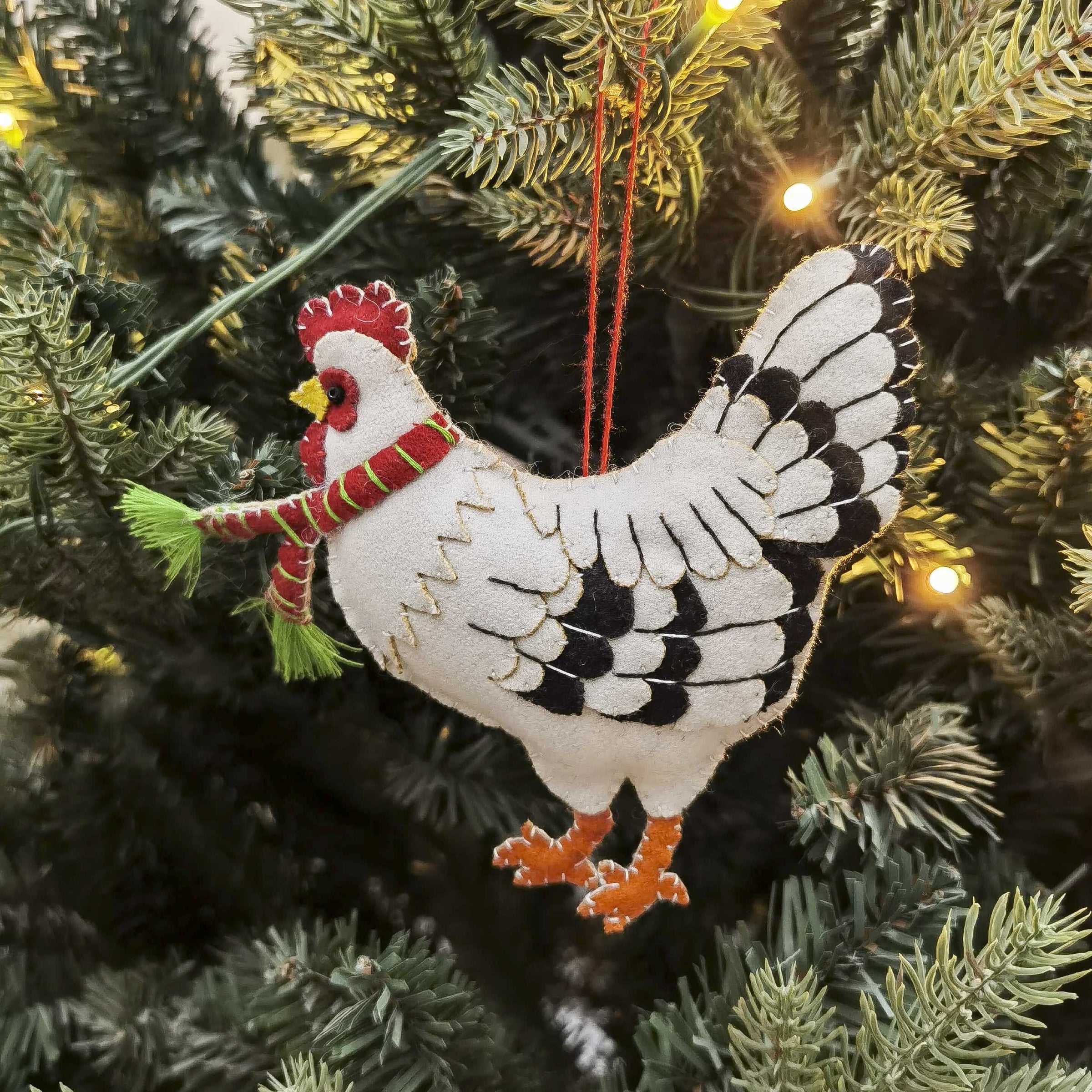 Chicken Fabric Hanging Decoration