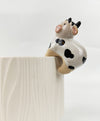 Cow Pot Hanger Sand Black