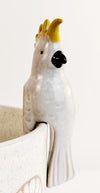 Cockatoo Pot Hanger White