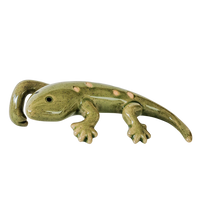 Gecko Pot Hanger Green
