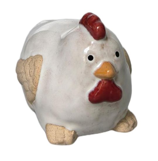 Chicken Pot Hanger White