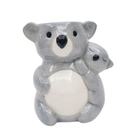 Hugging Koalas Planter Grey
