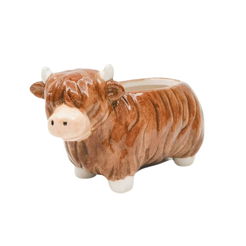 Highland Planter Brown
