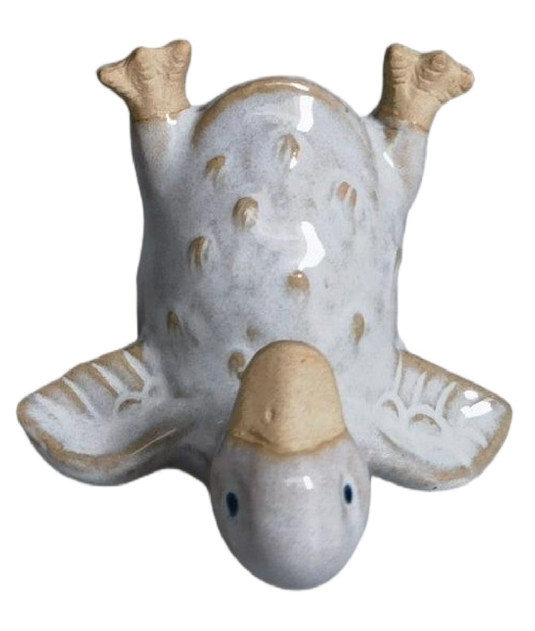 Duck Handstand Pot Hanger White 7cm