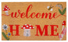 Toadstool Welcome Doormat Red