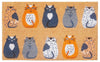 Cat Doormat Grey
