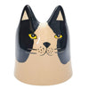 Bailey Cat Planter Black & White