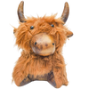 Highland Cow Door Stopper Brown