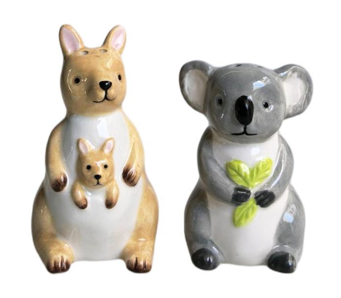 Koala & Kangaroo Salt & Pepper Shakers
