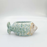 Reef Fish Planter Blue