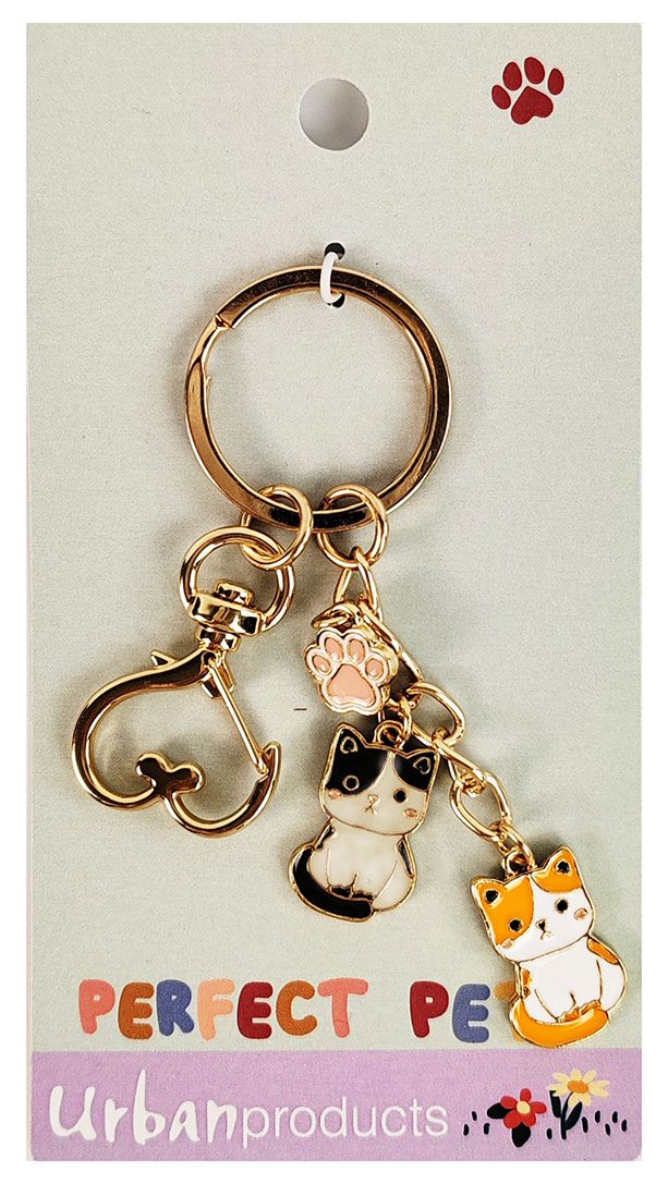Keyring Metal and Enamel