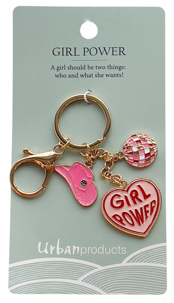 Keyring Metal and Enamel
