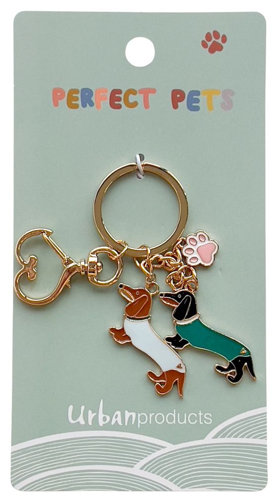 Keyring Metal and Enamel