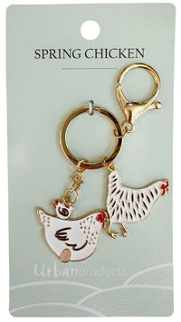 Keyring Metal and Enamel