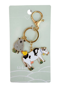 Keyring Metal and Enamel