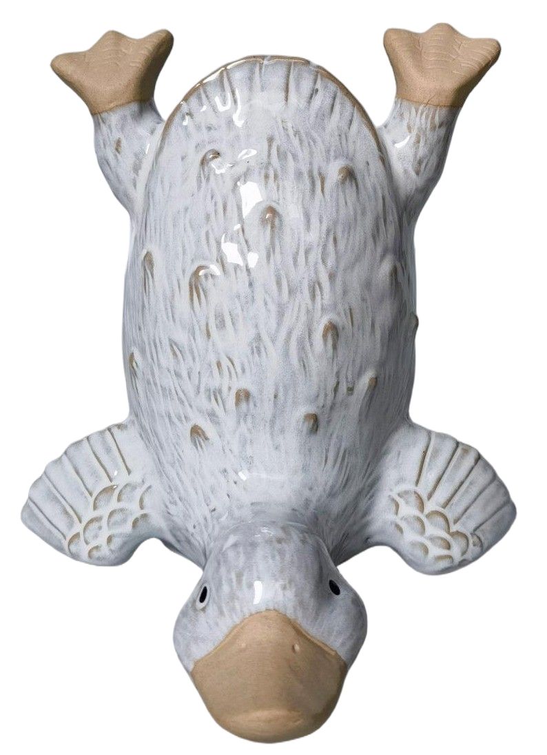 Duck Handstand Vase White