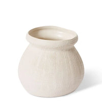 Wanda Vase | Hessian White