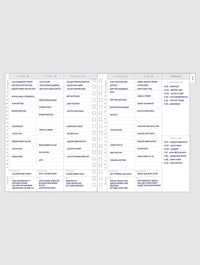 2026 Write The Day Planner | Navy
