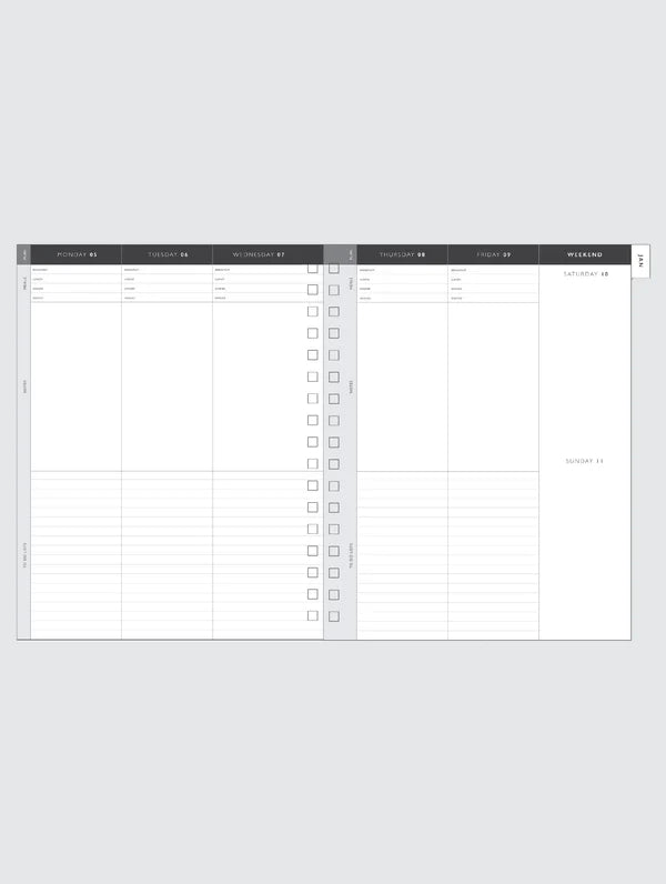 2026 Write The Day Planner | Shell
