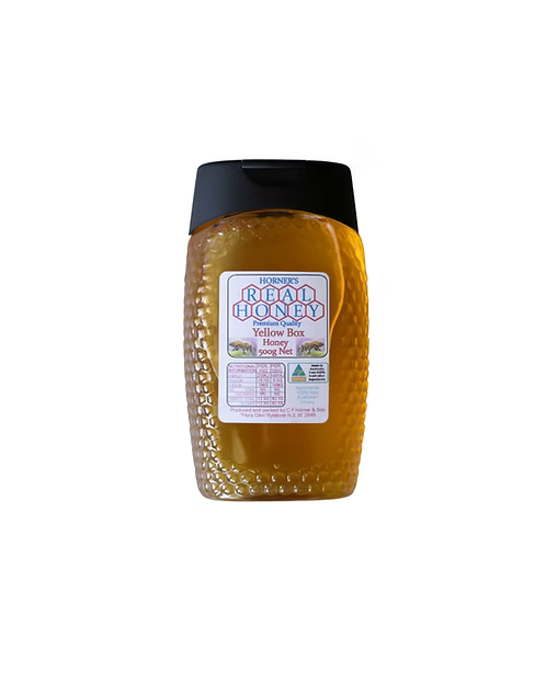 Horner's Honey Squeeze Bottle | Yellow Box 500g