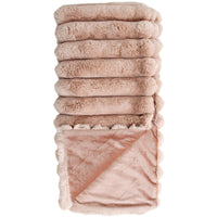 Throw Puffer Faux Fur