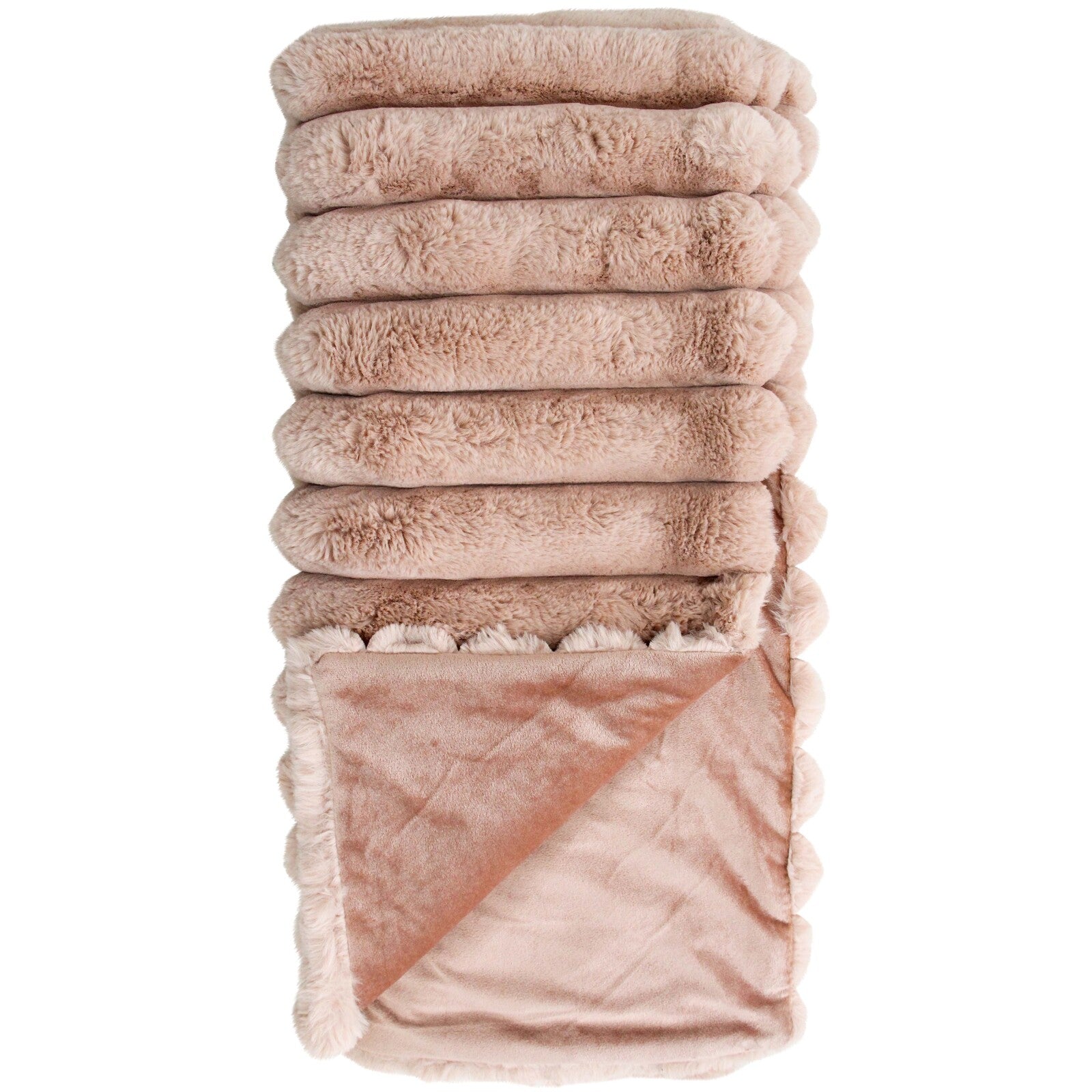 Throw Puffer Faux Fur