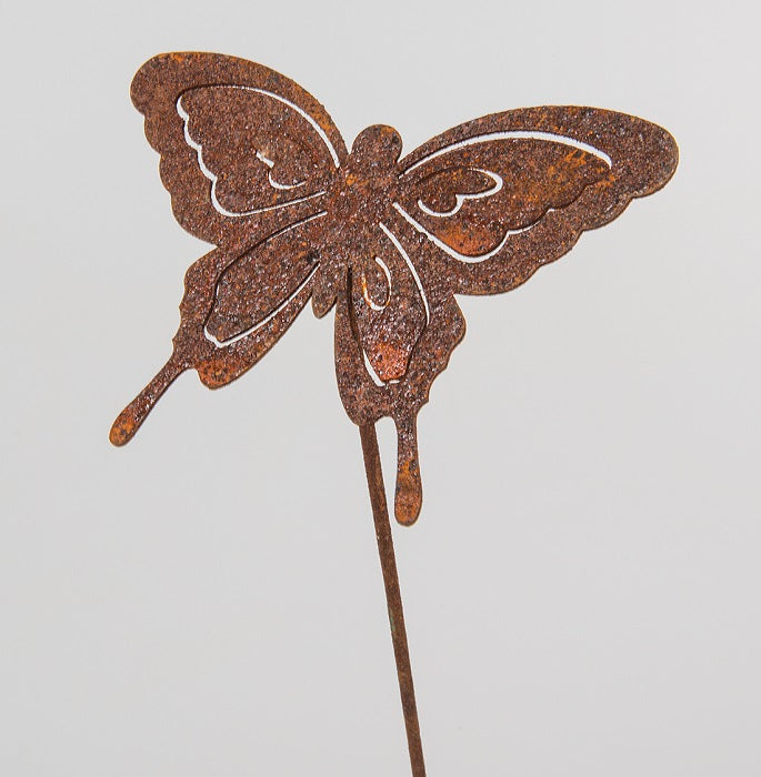 Rust Butterfly Stick | Small