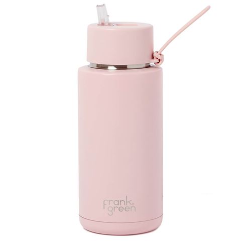 Ceramic Reusable Bottle Straw Lid | 34oz 1000ml