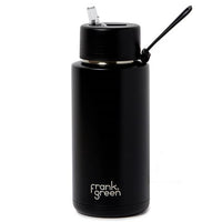 Ceramic Reusable Bottle Straw Lid | 34oz 1000ml